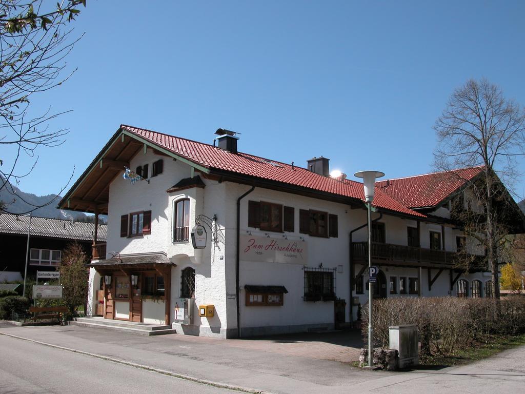Hotel-Restaurant Zum Hirschhaus Inklusiv Chiemgaukarte Ruhpolding Esterno foto
