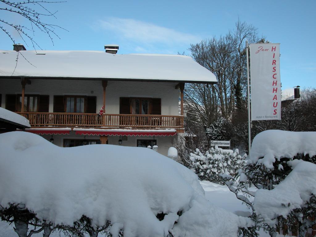 Hotel-Restaurant Zum Hirschhaus Inklusiv Chiemgaukarte Ruhpolding Esterno foto