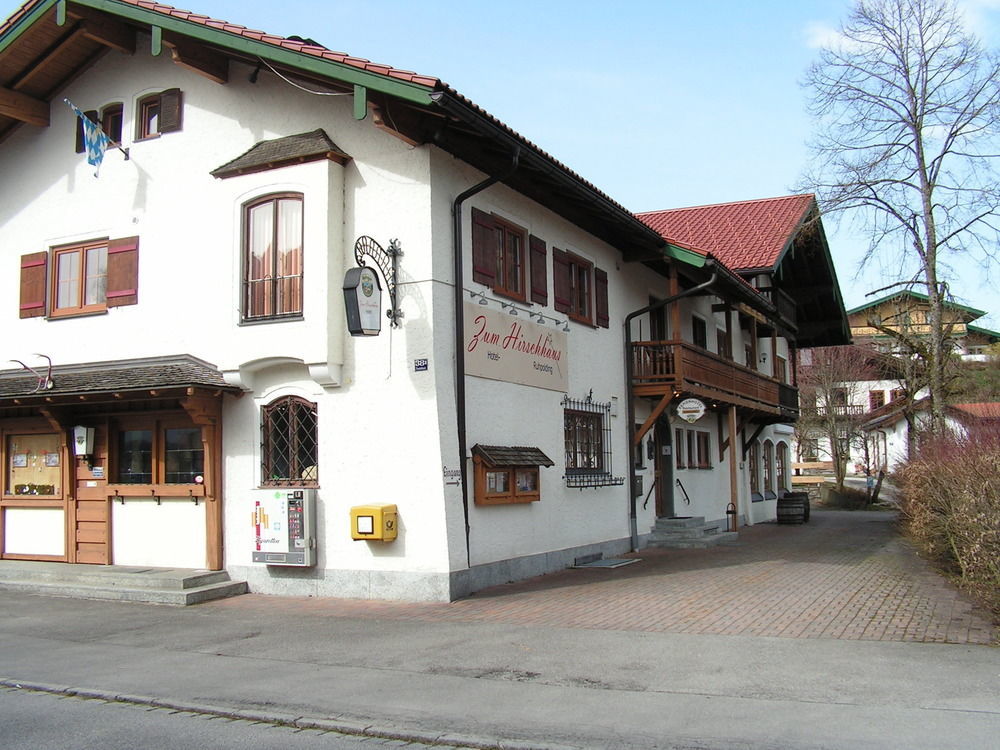 Hotel-Restaurant Zum Hirschhaus Inklusiv Chiemgaukarte Ruhpolding Esterno foto